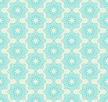 soyut çiçek desenli