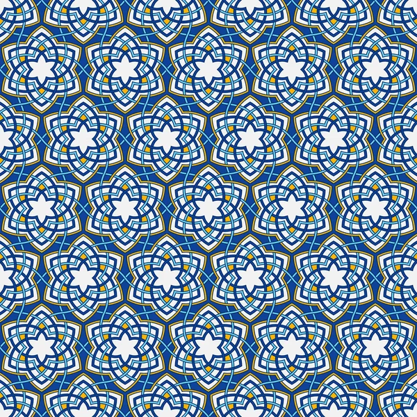 阿拉伯式花纹花纹 — 图库矢量图片