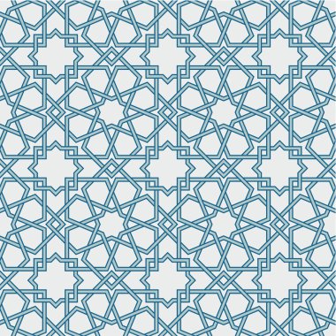 Traditional Islam Geometric pattern, seamless clipart