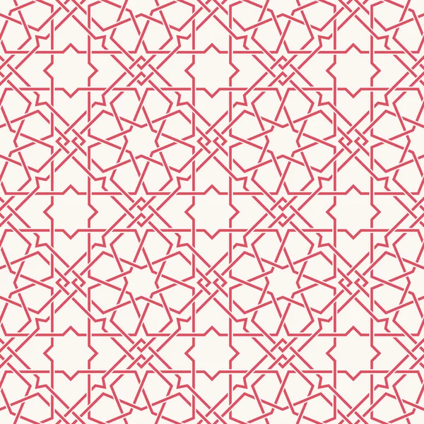 Islã tradicional Padrão geométrico, sem costura — Vetor de Stock