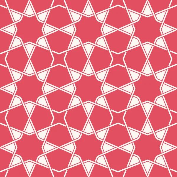 Traditional Islam Geometric pattern, seamless — Stock Vector