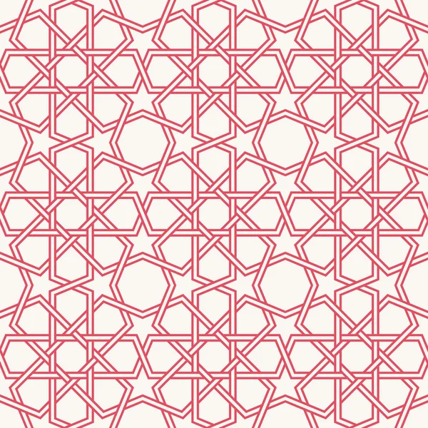 Traditionele Islam geometrische patroon, naadloze — Stockvector