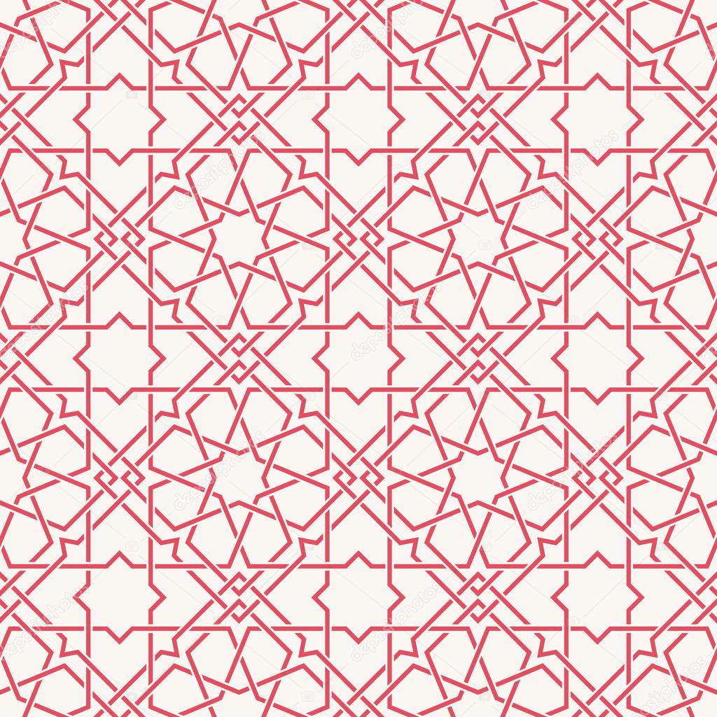 Traditional Islam Geometric Pattern Seamless Vector Image By C Slanapotam Vector Stock