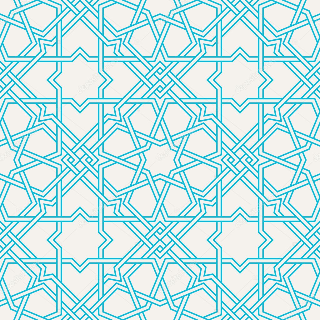 Traditional Islam Geometric Pattern Seamless Vector Image By C Slanapotam Vector Stock