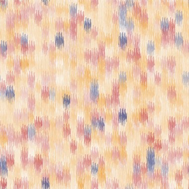 Kesintisiz geometrik desen, ikat kumaş tarzı.