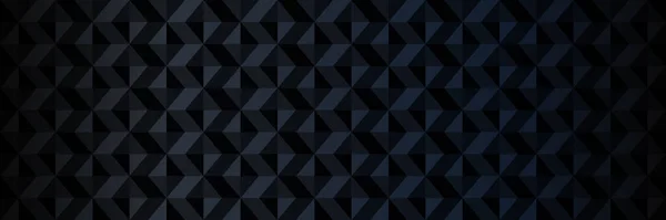 Fond Noir Foncé Motif Géométrique Abstrait Concept Mode Sombre Parfait — Image vectorielle