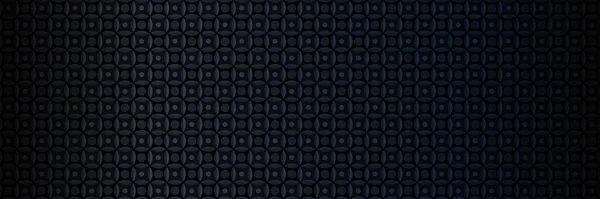 Fondo Negro Oscuro Patrón Geométrico Abstracto Concepto Modo Oscuro Perfecto — Vector de stock