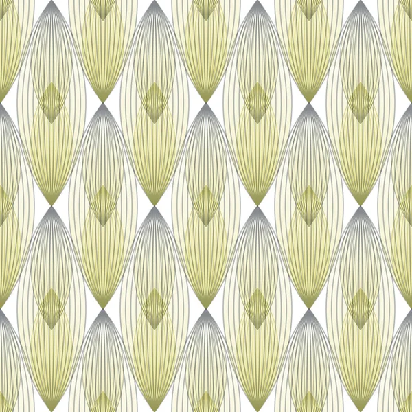 Motif Géométrique Abstrait Avec Plusieurs Lignes Couleurs Jaune Gris Fond — Image vectorielle