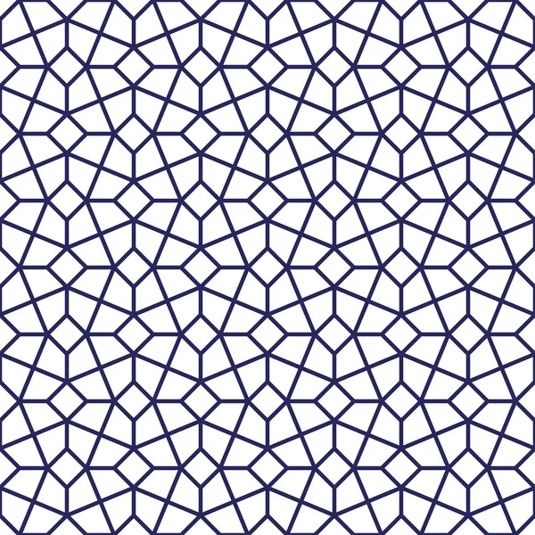 Intricated Geometric Pattern — Stock Vector