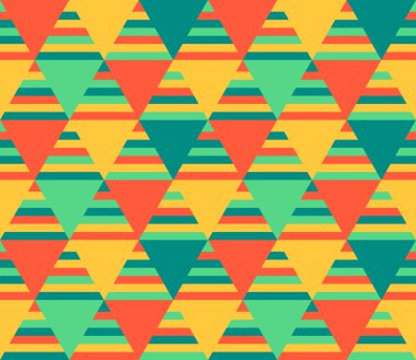 Üçgenli soyut arkaplan