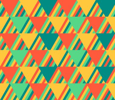 Üçgenli soyut arkaplan