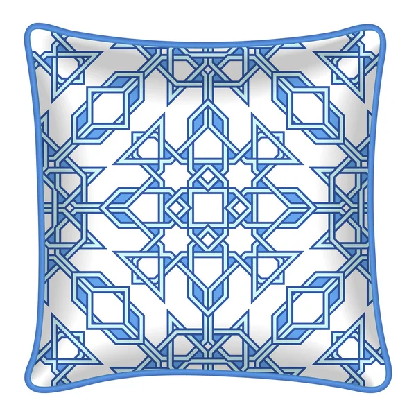 Декоративная бросковая подушка — стоковый вектор