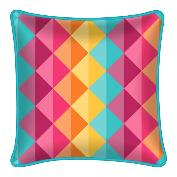 Almohada decorativa — Vector de stock