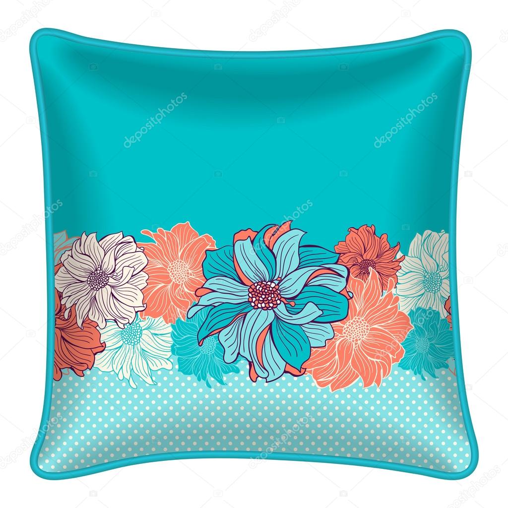 Decorative throw pillow