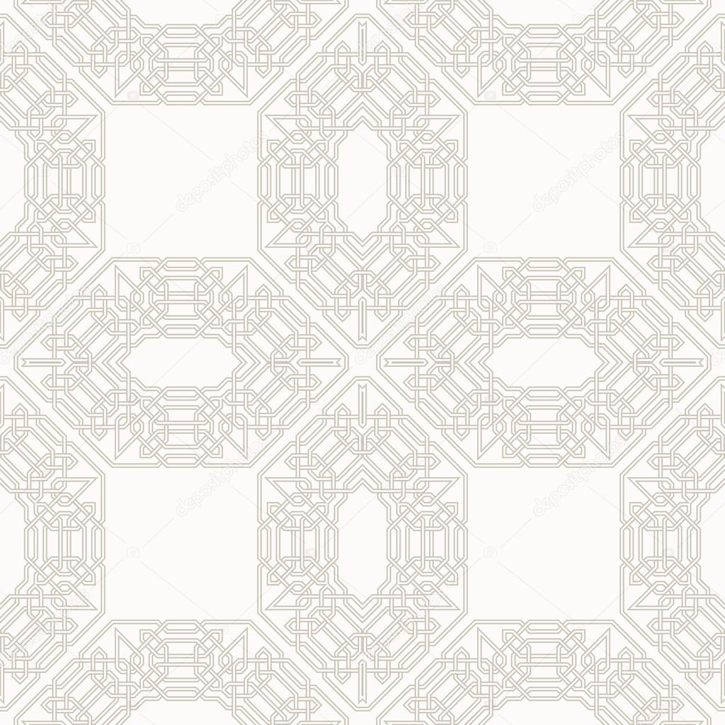 Tangled Pattern based on traditional arabic 