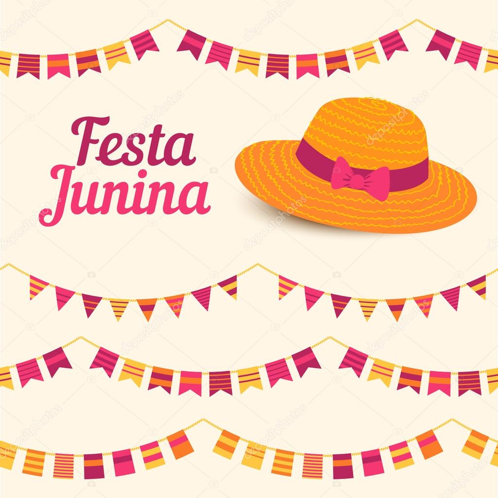 Festa Junina illustration - Brazil june festival