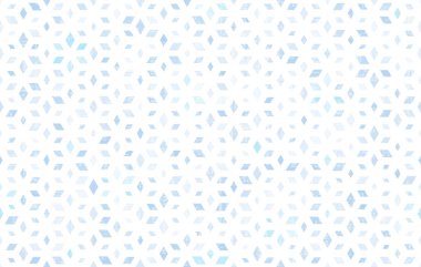 Christmas abstract winter background, Isometric hexagon geometric pattern with cube illusion, Seamless vector illustration, rhombus segments, subtle texture. For fabric, background, wallpaper, cover