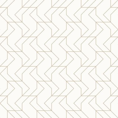 Açık bej arkaplanda ince altın rengi kahverengi çizgiler, kusursuz geometrik doğrusal desen. Duvar kağıtları, tekstil, ambalaj kağıdı, ambalaj kağıdı, altın çizgi dokusu için mükemmel.