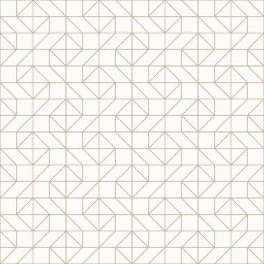 Açık bej arkaplanda ince altın rengi kahverengi çizgiler, kusursuz geometrik doğrusal desen. Duvar kağıtları, tekstil, ambalaj kağıdı, ambalaj kağıdı, altın çizgi dokusu için mükemmel.
