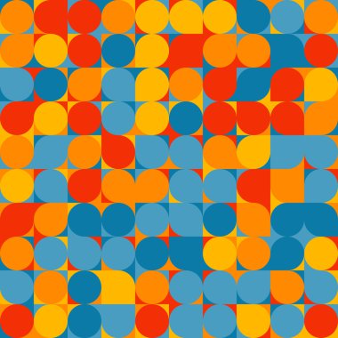 Renkli Geometrik desen