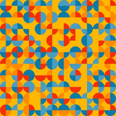 Renkli Geometrik desen