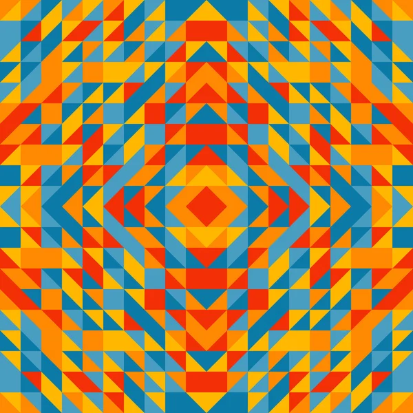 Patrón colorido de triangulación — Archivo Imágenes Vectoriales