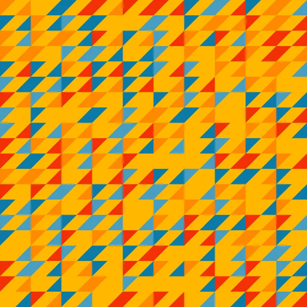 Patrón colorido de triangulación — Vector de stock