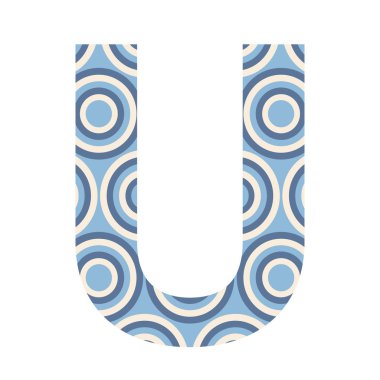 Renkli desenli mektup