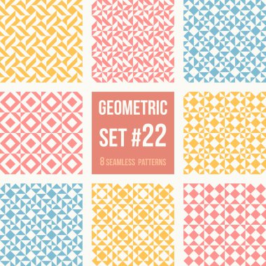 Sekiz geometrik desenleri