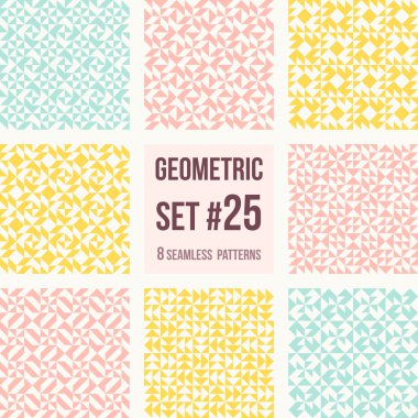 Sekiz geometrik desenleri