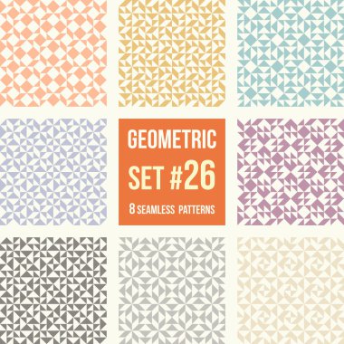 Sekiz geometrik desenleri