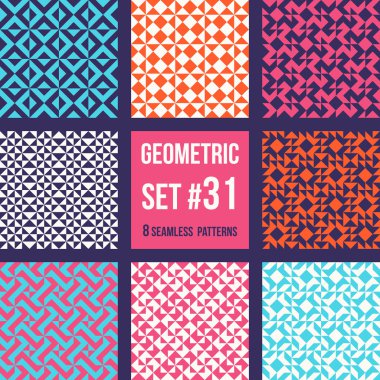 Sekiz geometrik desenleri