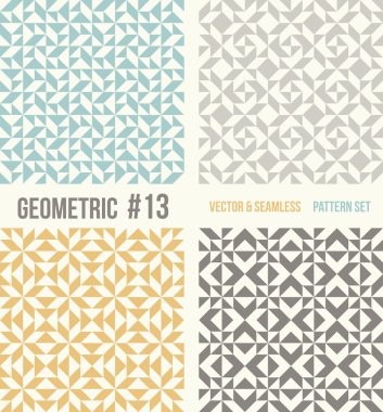 dört geometrik desenleri