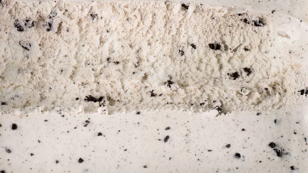 Eis Cookies Cream Draufsicht Food Concept Blanko Für Design Stockbild