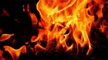 Parlak bir günde bulutlar hareket eder ve şekillerini değiştirir..