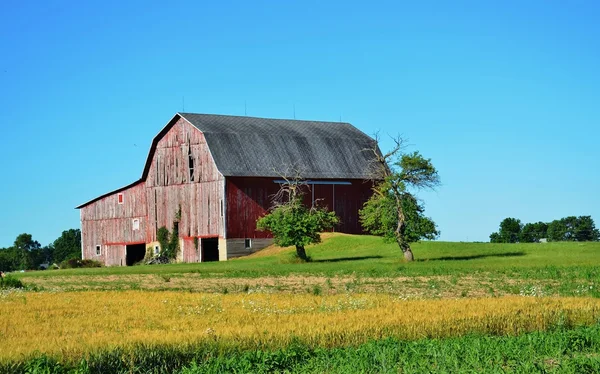 Weathered old barn — Stock Photo, Image