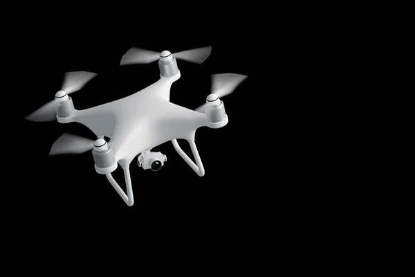 Drone fly stüdyo — Stok fotoğraf