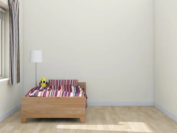 çocuklar oda iç 3d işleme görüntü