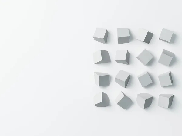 Polygon background. Flat lay, top view. 3D image — Stock Photo, Image