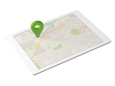 Eşlemeyi görüntülemek için tablet