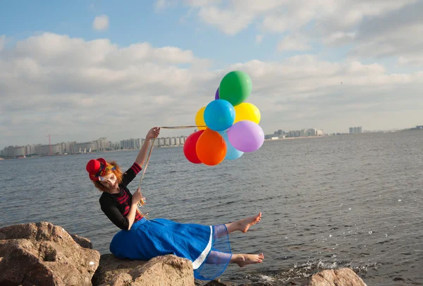 Circus van de zee — Stockfoto