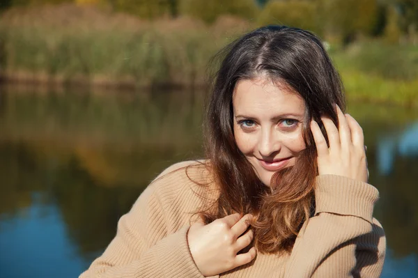 Sinnliches Mädchen — Stockfoto