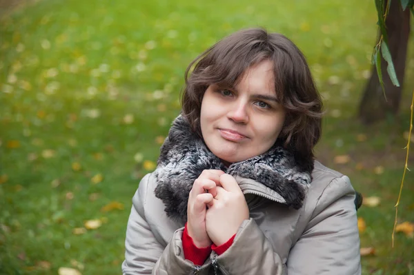 Frau im Rollstuhl — Stockfoto