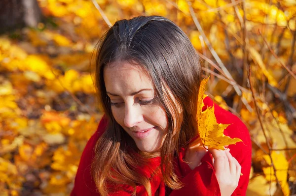 Autumn portrait — Stock Photo, Image