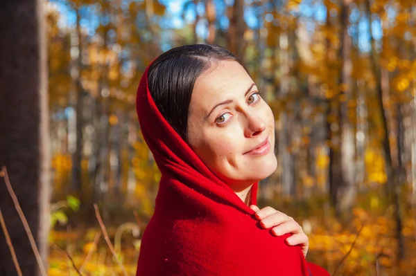 Autumn portrait — Stock Photo, Image