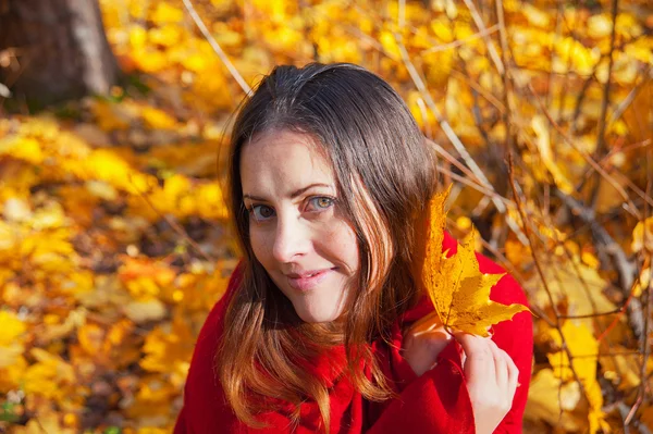 Autumn portrait — Stock Photo, Image