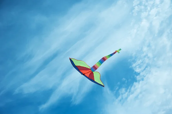 Cometa volando en el cielo — Foto de Stock