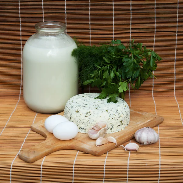 Goat cheese — Stock Photo, Image