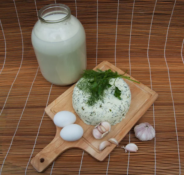 Ziegenkäse — Stockfoto