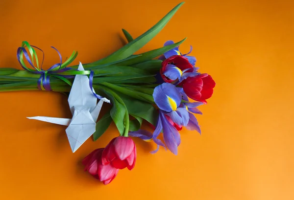 Bouquet sur la table — Photo